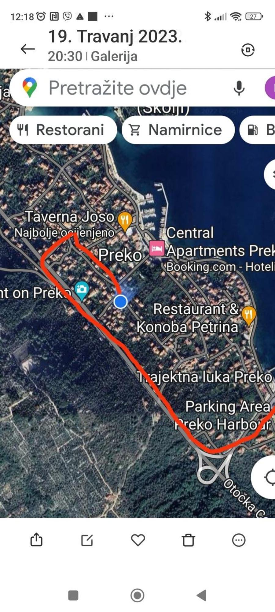 Villa Podvrsina1A Rosa Preko Esterno foto